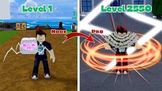 I started with Spider Fruit Noob to Pro from level 1-level 2550| Awakened Quake Fruit in Blox Fruits