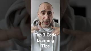 Top 3 Code Learning tips. #unclestef #codecourses #codingcoach #mentoring #programmer