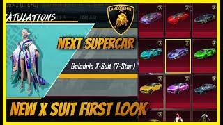 3.3 UPDATE NEXT X SUIT FIRST LOOK / 10 LAMBORGHINI SUPERCARS COMING / LEOPARD COMPANION ( BGMI )