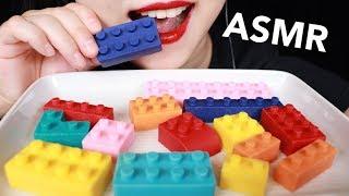 ASMR Eating Edible Legos | Soft Crunch Eating Sounds | No Talking 먹방 노토킹 ASMR Chocolate | Abbey ASMR