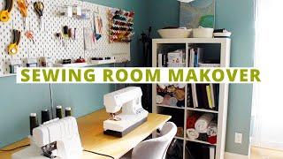 I gave my sewing room a makeover and I love it!