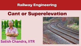 #Cant #railwayengineering Design of #superelevation on horizontal #curve of a #railway #track