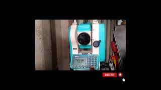 how to basic settings nikon dtm 322 total station in urdu/hindi/basic survey