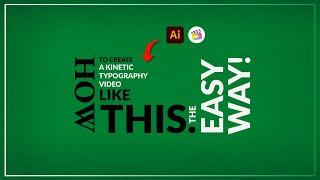 How to Create a Kinetic Typography Video - The Easy Way (Tips & Tricks) - #MEDIA