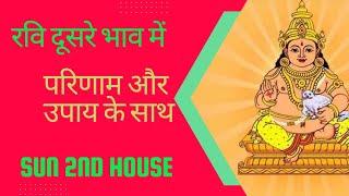 Avoid This Mistake with Sun in 2nd House | Birth Chart Secrets, दूसरे भाव में रवि,#remedy