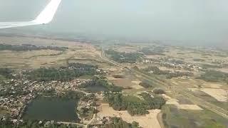 First Day Flight Landing at Darbhanga Airport