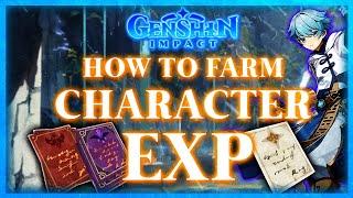 Best Ways To Get Character Experience! | Genshin Impact (Guide)