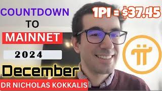 Big Announcement  Pi Network Mainnet Launch On December 2024  1Pi = $37.45  #crypto #bitcoin