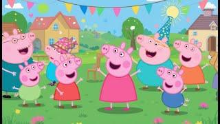 Peppa Pig dances to Baby Shark &Peppa Pig's Dance Party Adventure