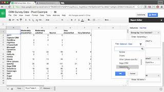 Google Sheets: Create Pivot Tables and Charts