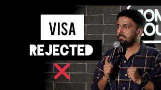 VISA Rejected | Stand Up Comedy | Pratyush Chaubey #standupcomedy #hindistandup #baddua