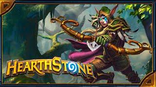 Hearthstone. All Emotes and Interactions Alleria Windrunner. Russian & English versions.