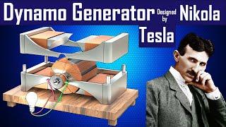 Dynamo generator designed by Nikola Tesla | dynamo motor generator | nikola tesla inventions