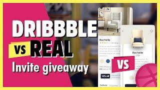 All about Dribbble vs Real | 2021 edition | Dribbble invite giveaway