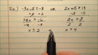 Solving and Graphing Compound Inequalities