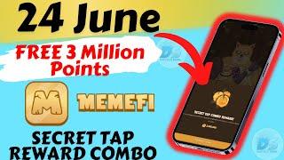 ( Level 1-11 ) Memefi Secret Reward Combo |Memefi 2,000,000 Coins Code | Memefi Secret Code |#memefi