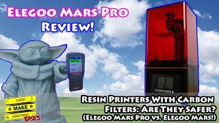 Resin 3D Printing: Do Air Filters Make Resin Printing Safe? (Elegoo Mars Pro Review)