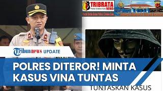 Polres Cirebon Kota Diteror! Website Dibobol Hacker Tinggalkan Pesan Menohok "Tuntaskan Kasus Vina"