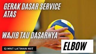 Cara servis atas Bolavoli-Service Volleyball