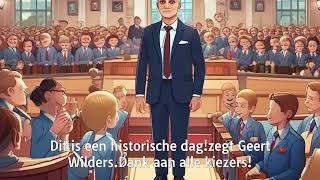 NEDERLANDS LEREN,GEERT WILDERS (DUTCH STORY FOR BEGINNERS)