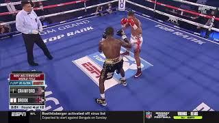 Terence Crawford VS Kell Brook (KO)