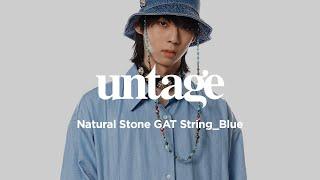 언티지 천연석 갓끈 / UNTAGE NATURAL STONE GAT STRING