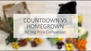 Countdown vs Homegrown | NZ Vegetable Price Comparison