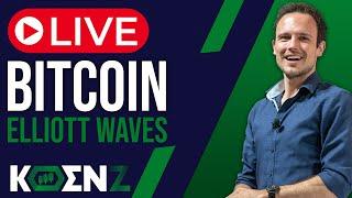 LIVE Bitcoin Elliott Wave Analysis | Trading Psychology | Chatting