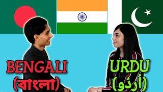 Similarities Between Bengali and Urdu