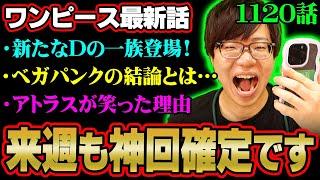 【最新1120話】新たなDの一族登場で読者騒然！クローバー博士とベガパンクの“結論”ってまさか…※ネタバレ 注意【 ワンピース 考察 】