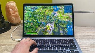 M1 MacBook Air Gaming Test Fortnite 2022