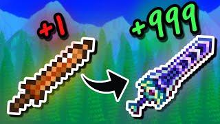 Terraria, But I Can Upgrade Weapons...