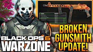 Black Ops 6: New MAJOR GUNSMITH UPDATE Is BROKEN... (WARZONE Weapon Update)