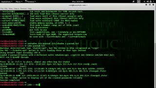 How to use john to crack password | kali linux | by Hackaholic club