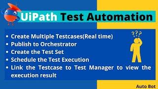 UiPath- How to schedule Test Execution? |Test Schedule |Test Manager |Test Sets | Test Executions