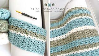 Easy Lap Blanket Crochet Tutorial