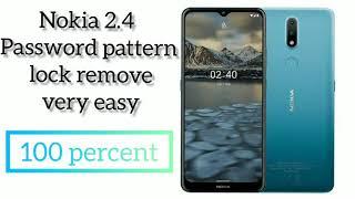 How to nokia 2.4 password pattern lock remove