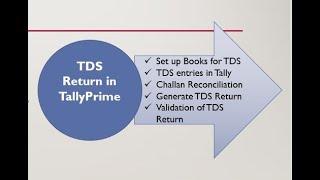 tds return in tally prime