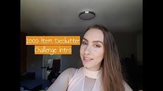 1000 Item Declutter Challenge Intro | Messy, Cluttered House Tour