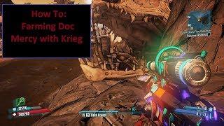 Borderlands 2 - Grenade jump to farming Doc Mercy with Krieg