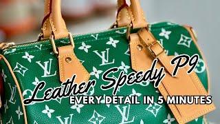 Louis Vuitton Pharrell Leather Speedy P9 Reveal Every Detail in 5 minutes