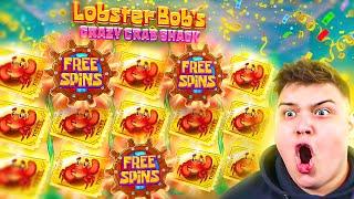 The MOST INSANE 4000X WIN On NEW LOBSTER BOB'S SLOT!!.. (HUGE $70,000+ WIN)