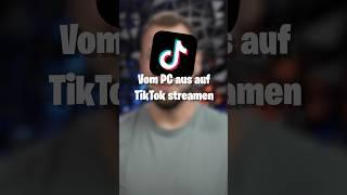 Vom PC aus auf Tiktok streamen mit TikTok Live Studio!