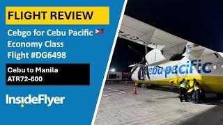 REVIEW | Cebgo for Cebu Pacific Economy Class Cebu to Manila | Air 72-600 | DG6498  