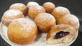 Jam Donuts! Sufganiyot for the holiday of Hanukkah!