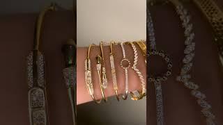 Gelang fashion model terbaru 16K #shorts #jewellery #gold #emas #shortvideo #fyp