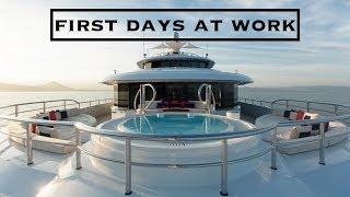 Yacht Arience | First Days At Work