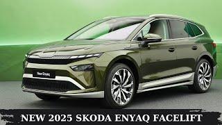 All-new 2025 Skoda Enyaq Facelift - Best C-Segment Electric SUV | Specs Features