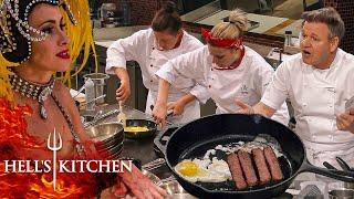 Sticky Eggs & Well-Done Steaks Ruin Brunch Service For The Paris Hotel Staff | Hell's Kitchen