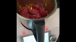 Жаркое из мяса с картошкой в Thermomix TM6.